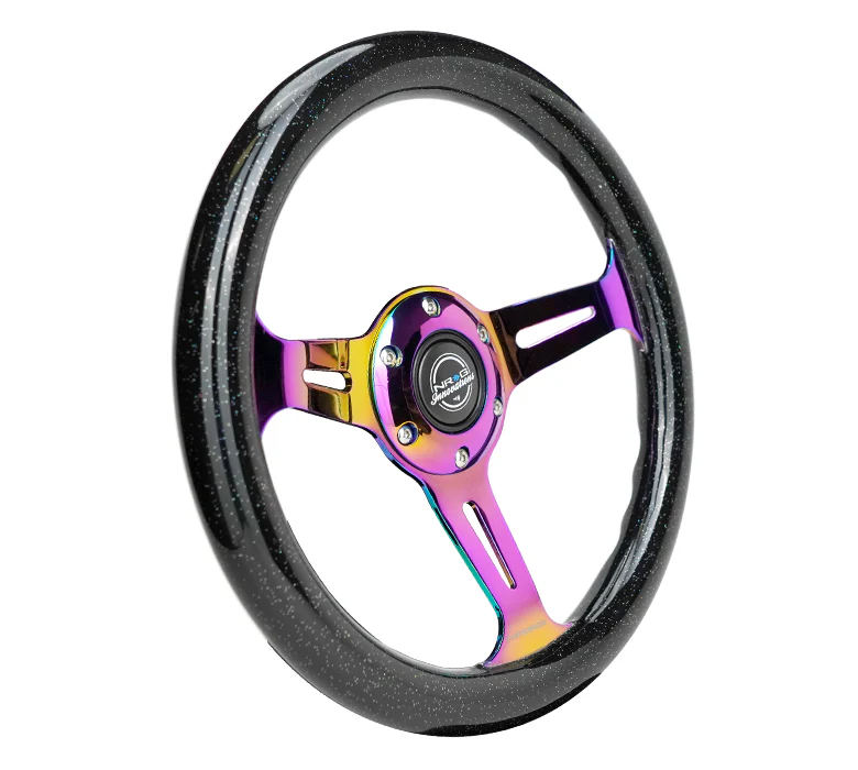 310MM WOOD GRAIN STEERING WHEEL - Image 12