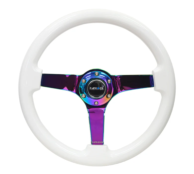 350MM 3" DEEP DISH WOOD GRAIN STEERING WHEEL - Image 19