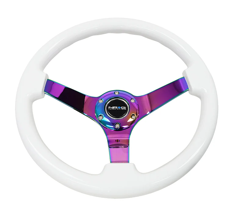 350MM 3" DEEP DISH WOOD GRAIN STEERING WHEEL - Image 21