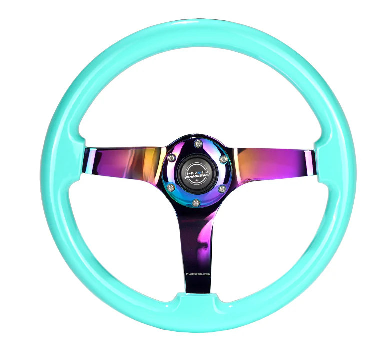 350MM 3" DEEP DISH WOOD GRAIN STEERING WHEEL - Image 26