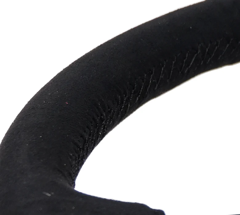 350MM FLAT STEERING WHEEL ALCANTARA - Image 4