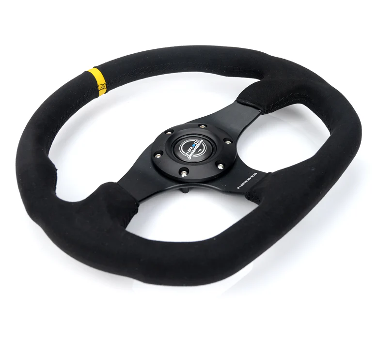 FLAT BOTTOM STEERING WHEEL ALCANTARA - Image 3