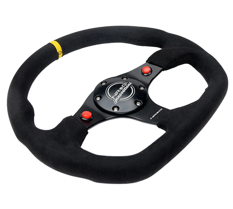 FLAT BOTTOM STEERING WHEEL ALCANTARA - Image 6