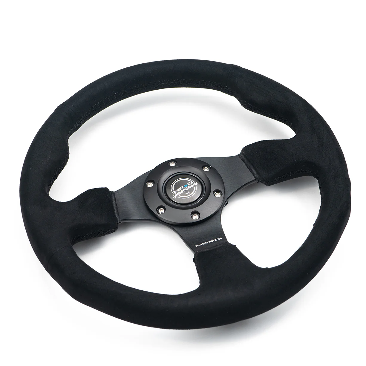 RACING STEERING WHEEL ALCANTARA - Image 5