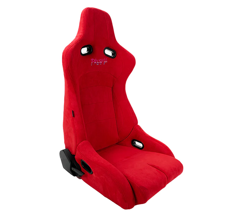 Reclinable Racing Seat Prisma in Suede - Image 4