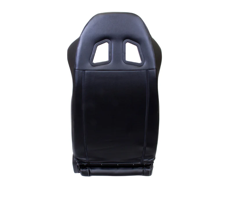 Reclinable Racing Seat White Stitching - Image 4
