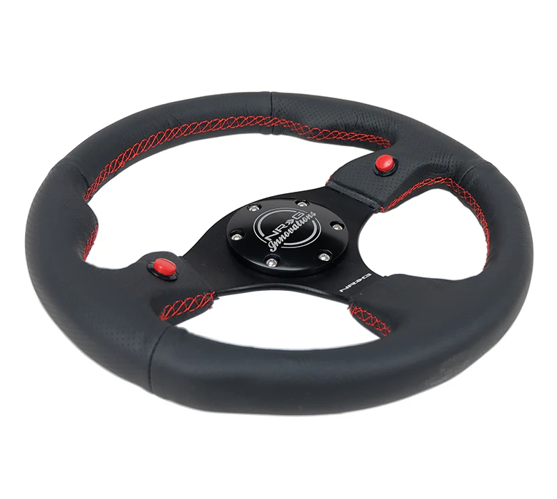 DUAL BUTTON STEERING WHEEL LEATHER - Image 3