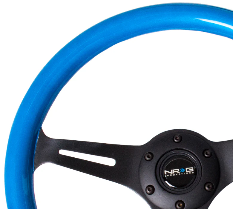 350MM 1.5" DEEP DISH WOOD GRAIN STEERING WHEEL - Image 11