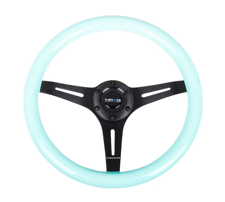 350MM 1.5" DEEP DISH WOOD GRAIN STEERING WHEEL - Image 12