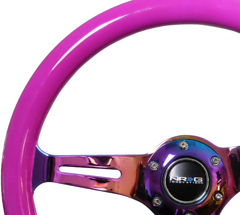 350MM 1.5" DEEP DISH WOOD GRAIN STEERING WHEEL - Image 29