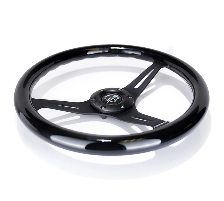 350MM 1.5" DEEP DISH WOOD GRAIN STEERING WHEEL - Image 38