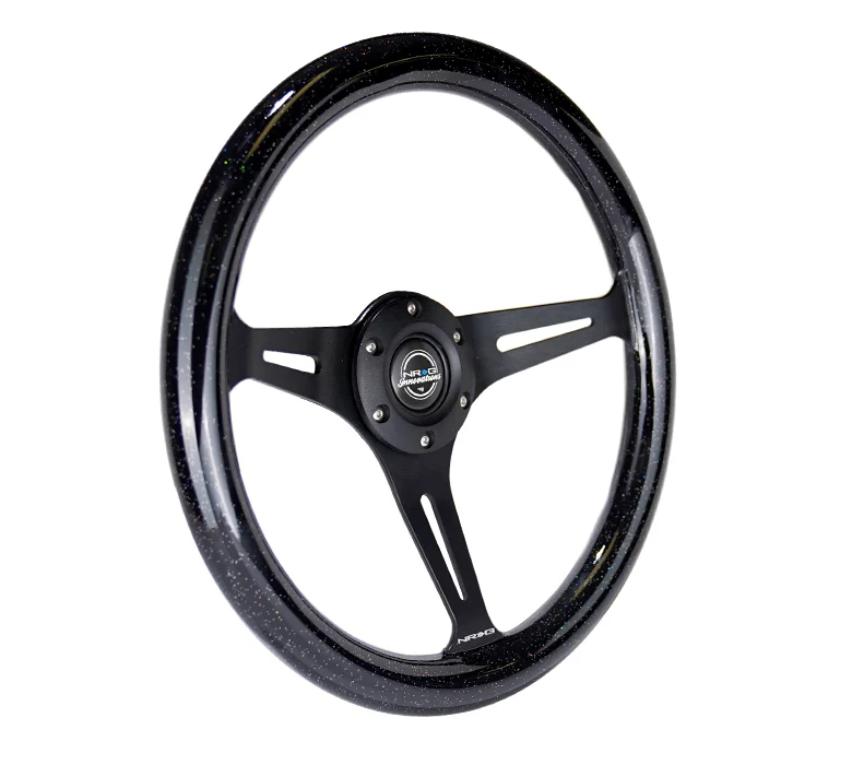 350MM 1.5" DEEP DISH WOOD GRAIN STEERING WHEEL - Image 40