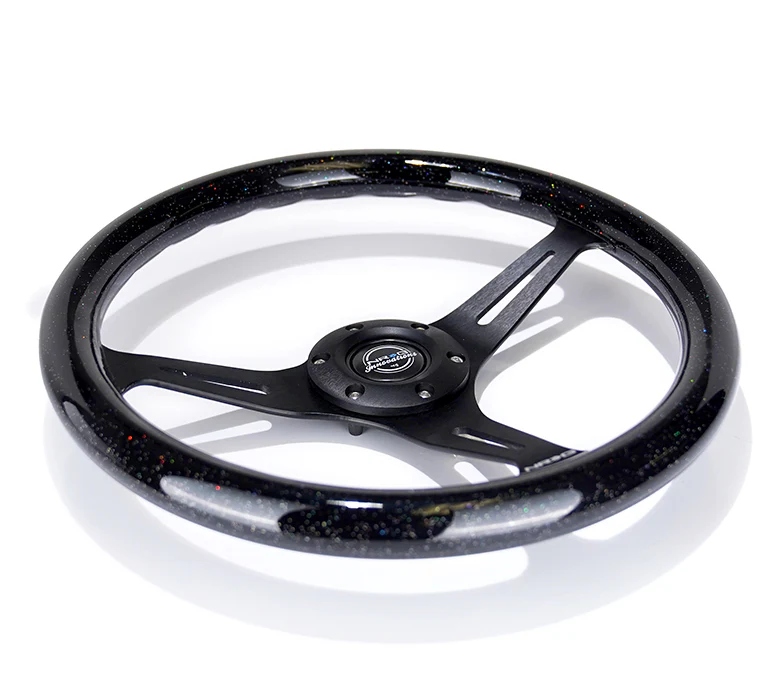 350MM 1.5" DEEP DISH WOOD GRAIN STEERING WHEEL - Image 41