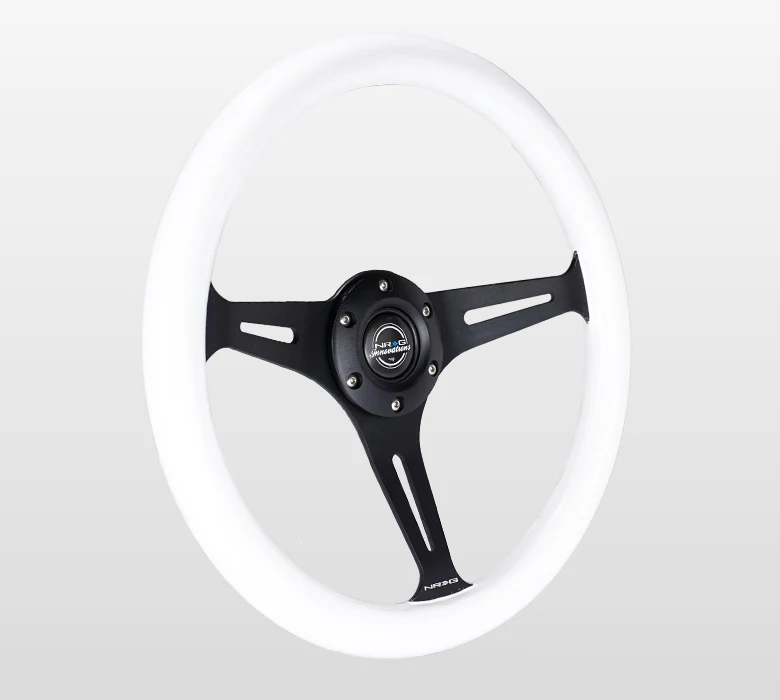 350MM 1.5" DEEP DISH WOOD GRAIN STEERING WHEEL - Image 44