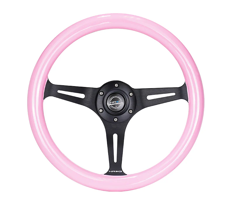 350MM 1.5" DEEP DISH WOOD GRAIN STEERING WHEEL - Image 49