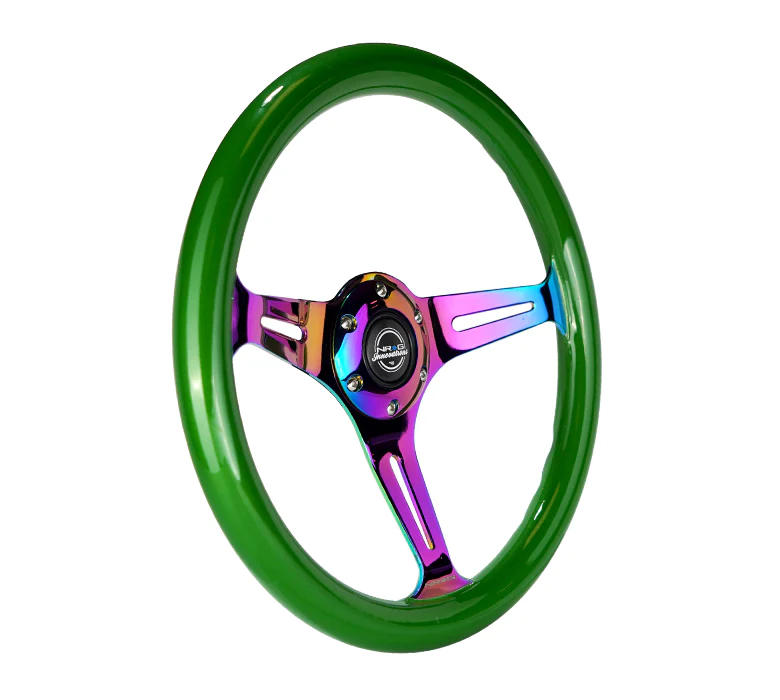 350MM 1.5" DEEP DISH WOOD GRAIN STEERING WHEEL - Image 72