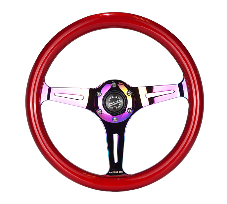 350MM 1.5" DEEP DISH WOOD GRAIN STEERING WHEEL - Image 83