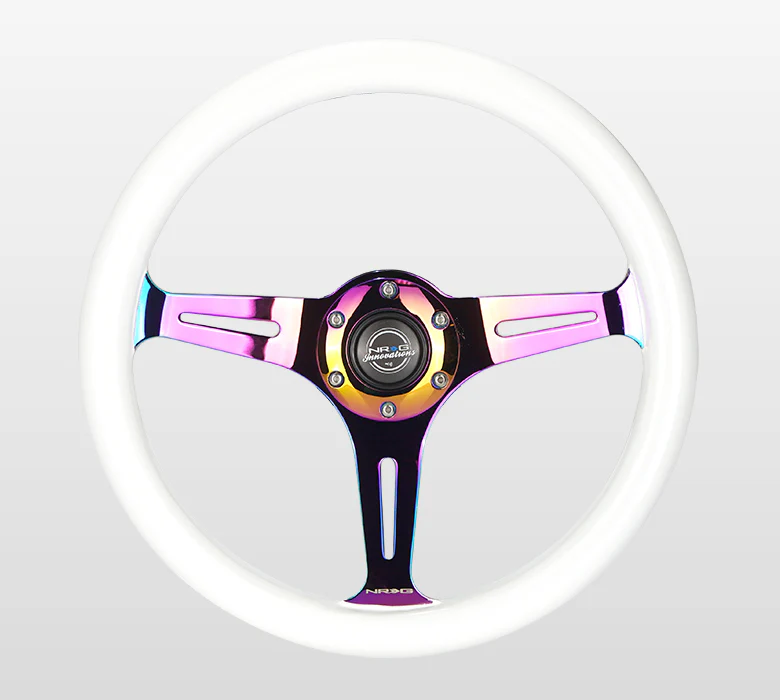 350MM 1.5" DEEP DISH WOOD GRAIN STEERING WHEEL - Image 86