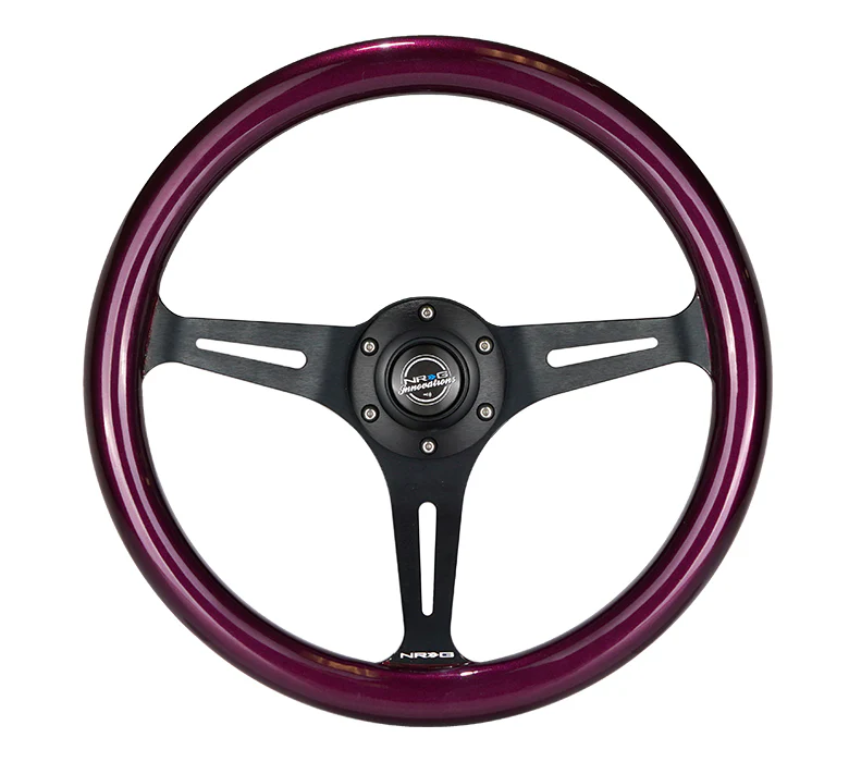 350MM 1.5" DEEP DISH WOOD GRAIN STEERING WHEEL - Image 89
