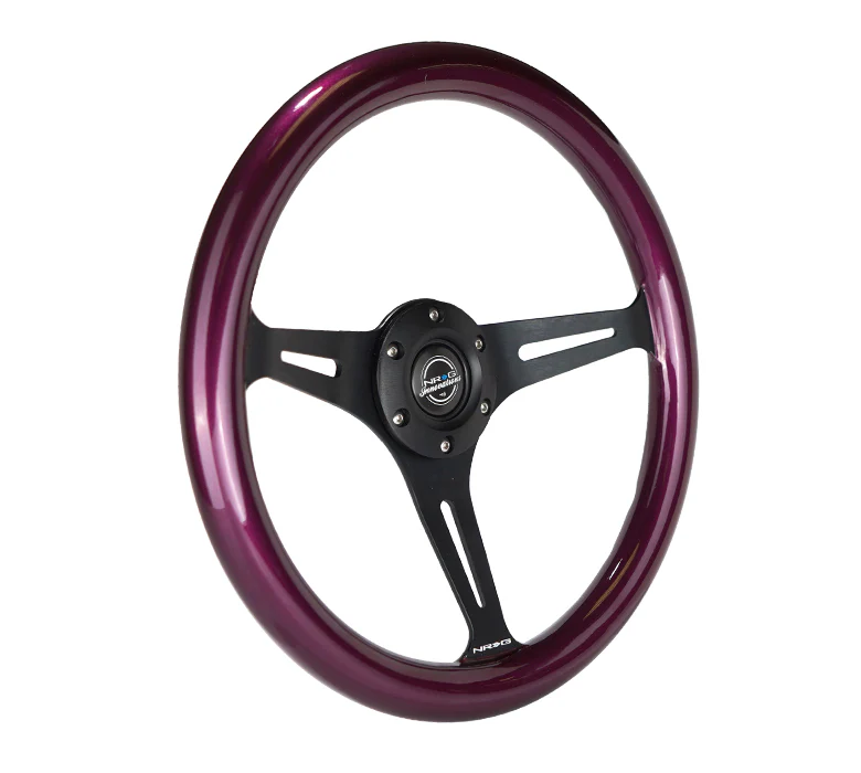 350MM 1.5" DEEP DISH WOOD GRAIN STEERING WHEEL - Image 90